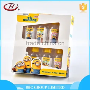 BBC Minons Gift Sets OEM 010 Custom Children Body Care Moisturizing Natural Mini Shampoo thumbnail-1