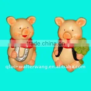 Ceramic Lucky Pig,2asst. thumbnail-1