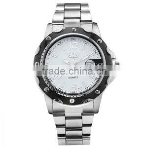DIYAN Date Time Men Wristwatch Full Stainless Steel Quartz Watch Mans Fashion Casual Watches Men's Dress Clock Relogio Masculino thumbnail-3