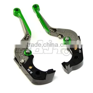 BJ-LS-001 Custom OEM CNC Aluminum Adjustable Folding Brake Clutch Lever thumbnail-2