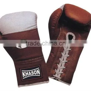 High Quality PU Boxing Gloves With Laces thumbnail-1