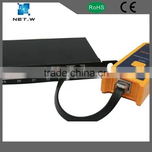 24 Ports FTP CAT5e Patch Panel With LED Light, Easy to Detect Rj45 Type thumbnail-1