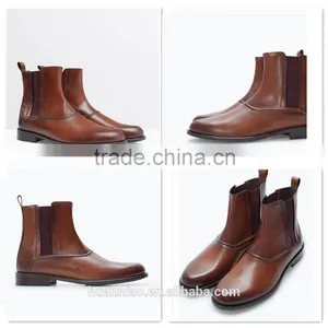 2015 China Manufactory Leather Fashion Men Boots thumbnail-2