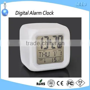 Chinese WholeSale Funny Digital LED Color Changing Alarm Clock thumbnail-3