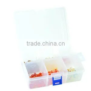 Jewelry Plastic Bead Box Bead Orangeizers With Adjustable Compartments thumbnail-1