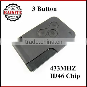 5pcs/lot Professional Renault Megane Smart Car Key---5pcs/lot Renault Megane 3 3 Button 433mhz With High Quality thumbnail-1