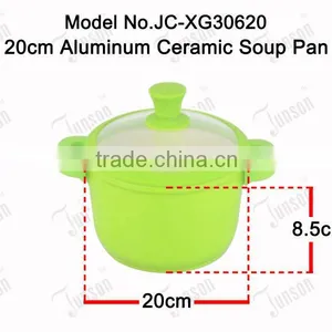 20cm Aluminum Soup Pan With Ceramic Coating/Soup Pan With Induction Bottom thumbnail-2
