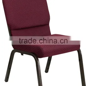 Top Sale Fancy Modern Used Cheap Padded Stackable Church Chair thumbnail-4