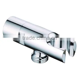 Brass Shower Holder, Chrome Finsih and Wall Mounted thumbnail-1