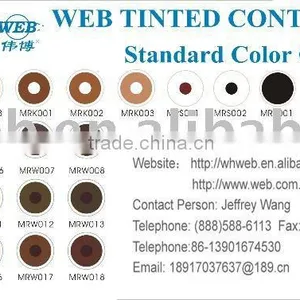 WEB Tinted Leukoma Contact Lens ( MRW Series)/contact Lens Tinting 2013 Hot Selling Lens thumbnail-1
