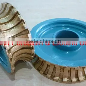 Full Bullnose Sintered Diamond Profile Wheel for Long-working thumbnail-1
