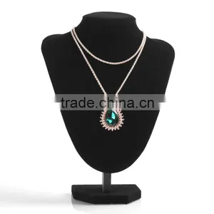 Custom High End Black Jewelry Display Stand For Necklace thumbnail-3