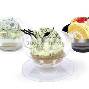 Hot Selling Popular Plastic Crystal Glass Sugar 7 oz Bowl thumbnail-3