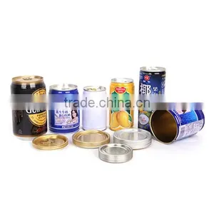 Empty Round Tinplate Beverage Soft Drink Tin Can thumbnail-1