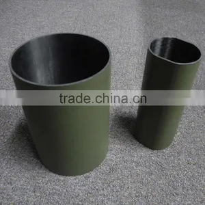 Carbon Fiber Tube Real Filament Wound Military Green Painting Full Carbon thumbnail-2