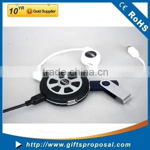 Factory Direct Sale High Quality Desktop 3 Port USB Hub For Mobile Phone thumbnail-1