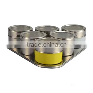 Magnetic Spice Rack Magnetic Stainless Steel Spice Rack Kitchen Spice Rack thumbnail-4