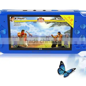 8GB Video Game Console 4.3 Inch MP4 MP5 Players Handheld Game Player Many Free Games Ebook/FM/1.3 MP Camera thumbnail-3
