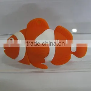 PVC Design Clownfish Shape Usb Flash Drive thumbnail-1