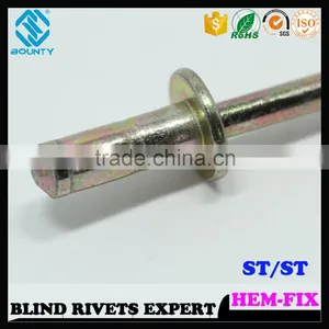 HIGH QUALITY HOT SELLING FACTORY HIGH SHEAR STRENGTH HEM-LOCK POP RIVETS FOR WAREHOUSE RACKING thumbnail-4