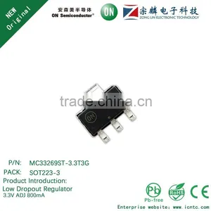 Genuine Original MC33269ST-3.3T3G SOT223-3 Low Dropout Regulator 3.3V thumbnail-1
