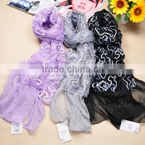 Fashion Lady Scarfs Chiffon Scarf thumbnail-1