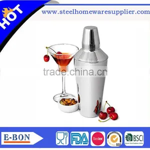 Hot Sale Stainless Steel Cupuliform Cocktail Shaker Barware thumbnail-1