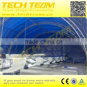 Aluminium Curve Roof Truss Display Outdoor Event Show thumbnail-2