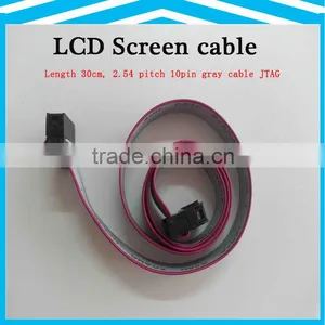 Newest 300V 10 Pin Flexible Flat Ribbon Cable for LCD Screen 3d Printer Pin Wire Reprap Prusa i3 DIY Kit Lcd Display Cable thumbnail-1