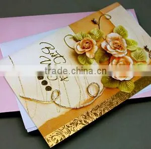 Lovely Invitation Card for Gift Accept Customer's Design thumbnail-1