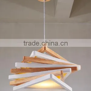 White Wood Led Pendant Lights Style Led Wooden Pendant Lighting thumbnail-1