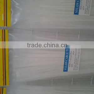 Producing Hot Selling Self-locking 8*400 PA66 Nylon Twist Ties With UL thumbnail-1