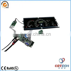 12.3 Inch LCD 1920X720 Bar Type TFT LCD With VGA and HDMI Controler Board thumbnail-1
