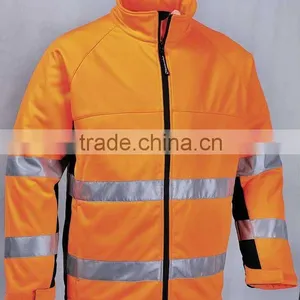 Softshell Jacket Breathable/waterproof/hiviz Workwear thumbnail-1