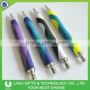 2016 Plastic Rubber Coated Promotional Pen thumbnail-6