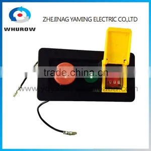 Ignition Momentary Press Push Button Switch YCZ6 Emergency Stop FWD-RE 2 Wires 16 Pin IP55 Protective Cover Waterproof thumbnail-2