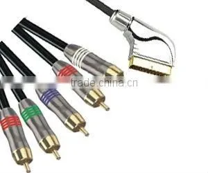 Scart to 5 Rca Adapter thumbnail-1