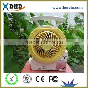 Shenzhen Factory Direct Sale Multifunction Solar Power Bank With Radio and Fan thumbnail-3