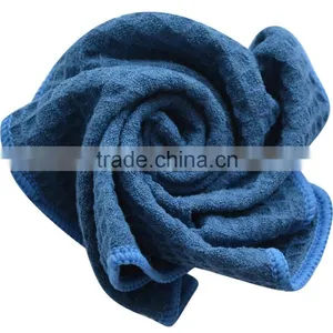 Sinland Microfiber Waffle Weave Kitchen Towels Dish Cloth 16inch X 24inch Navy Blue thumbnail-5