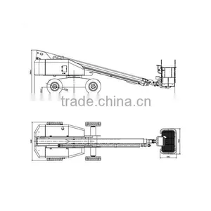 CE Approved Articulated Boom Lift for Sale thumbnail-1