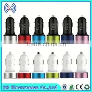 12V Solar Car Battery Charger Dual USB Car Charger With LED Chian Supplier thumbnail-6