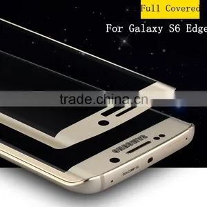 High Quality Tempered Glass Screen Film Guard for Samsung Galaxy S6 Edge thumbnail-1