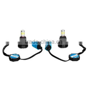 Led 2xWhite Dual Funtion 9004 9007 3200lm LED Hi/Low Beam Dental Headlight Lamp Light thumbnail-2