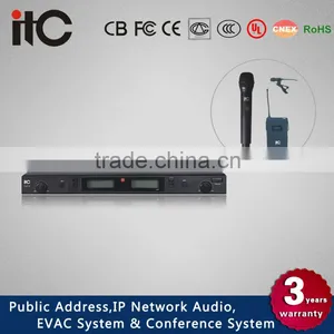 ITC Using UHF Double True Diversity Reception Classroom Sound System thumbnail-2