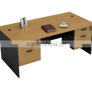 Discount Bow Front Contemporary Executive Desk With Mobile Pedestal thumbnail-4