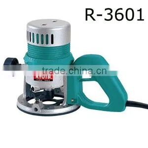Plunge Router---R3601 Heavy Duty 12mm Tool 930W Motor Woodworking thumbnail-1