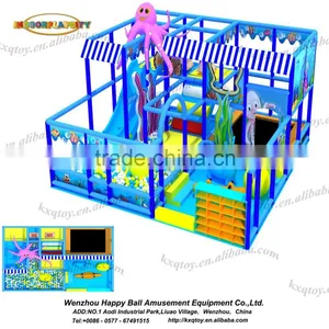 2016 Cheap Soft Indoor Tiny House /Mini Size Ocean Theme Soft Indoor Playgeound thumbnail-1