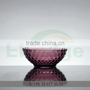 Colored Glass Bowl thumbnail-4