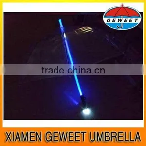 Promotion LED Magical Shaft Both Sexes Transparent Umbrella thumbnail-1