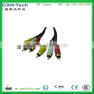 High End 3 RCA Cable Gold Plated Cable thumbnail-1